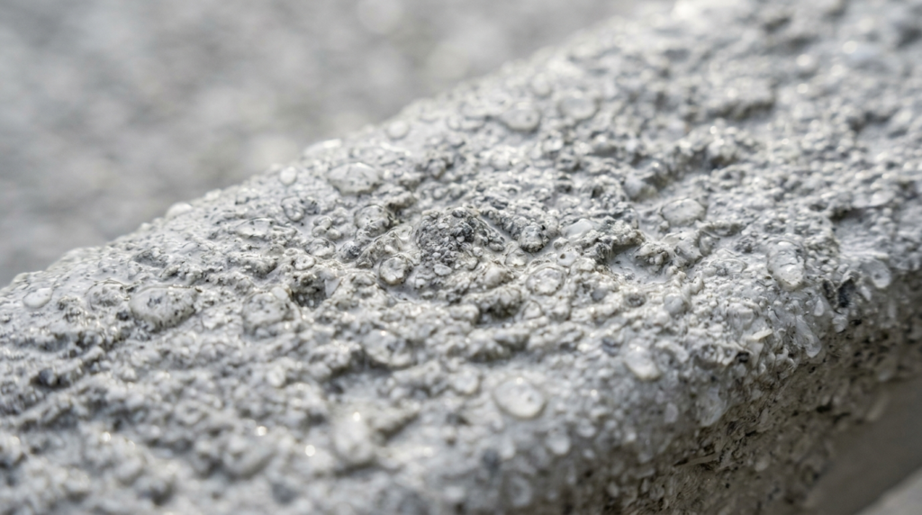 Close-up detail shot of textured GRP anti-slip surface mater